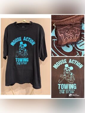 Vintage Mouse Action Towing. Brooklyn/Queens